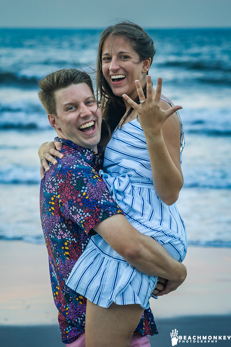 Andrew's Surprise Engagement photos September 7 2023 in Myrtle Beach, SC USA by Beachmonkey
